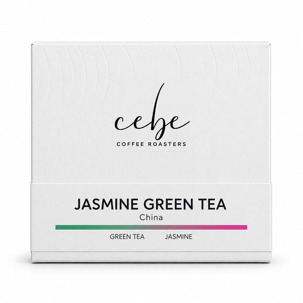 Jasmine Green Tea · 100 g, CEBE packaging