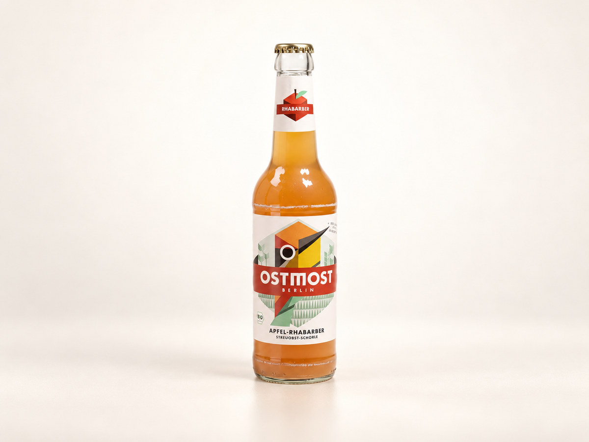OSTMOST, Apple & rhubarb · 330 ml