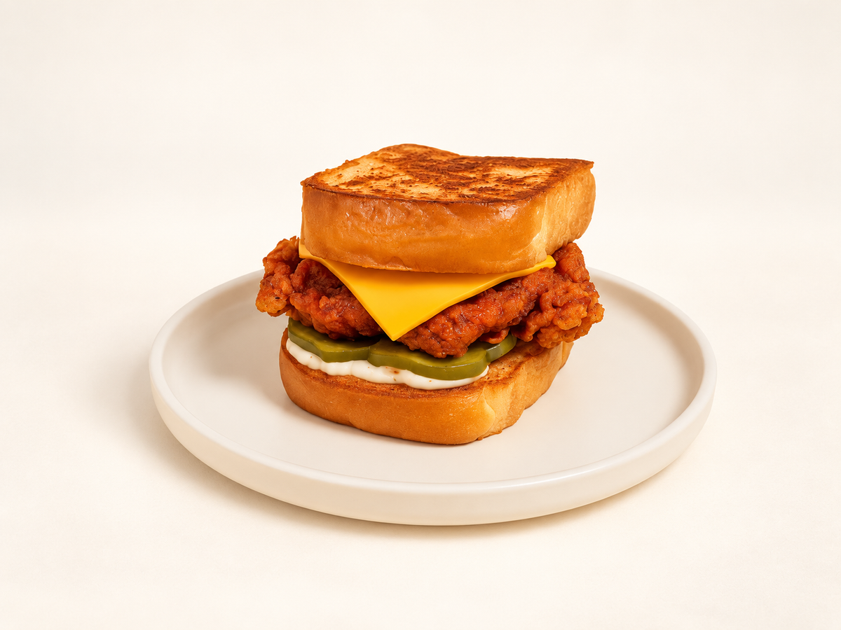 Nashville chicken · cheddar