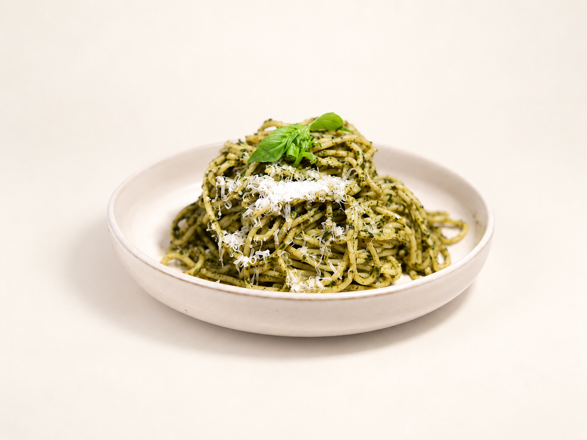 Pesto spaghetti