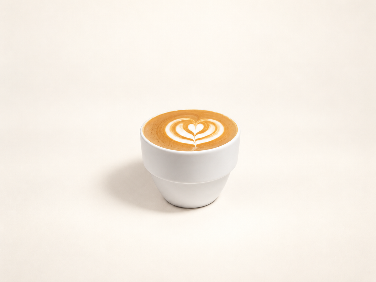 Espresso with milk, Medium