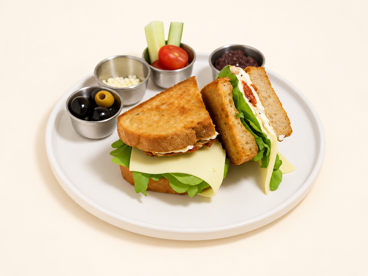 Avocado grilled cheese