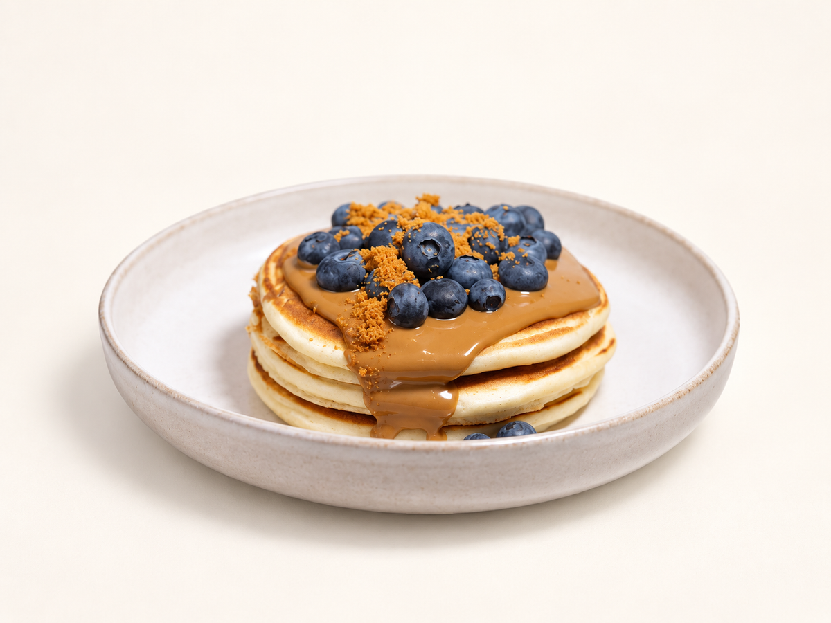 Lotus pancakes