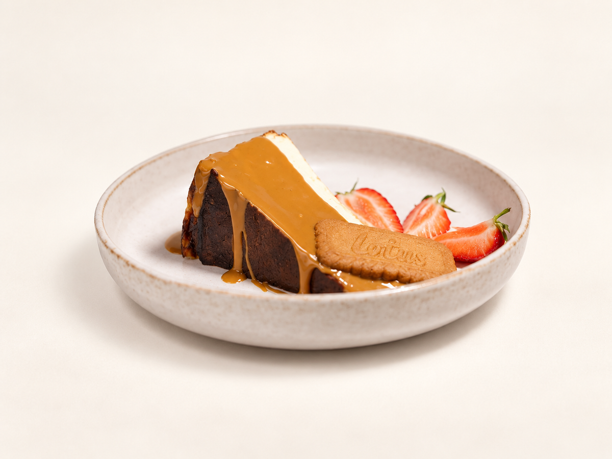 San Sebastián cheesecake, Lotus