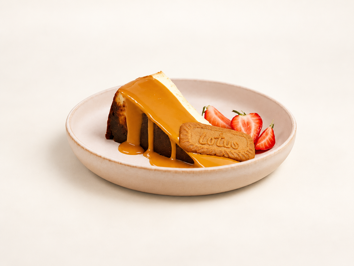 San Sebastián cheesecake, Lotus