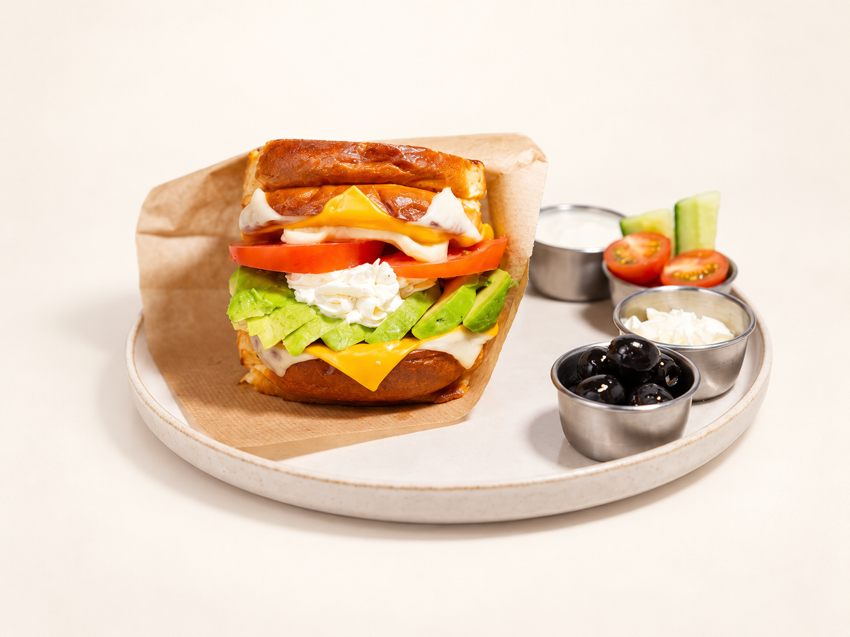 Avocado cheese toast