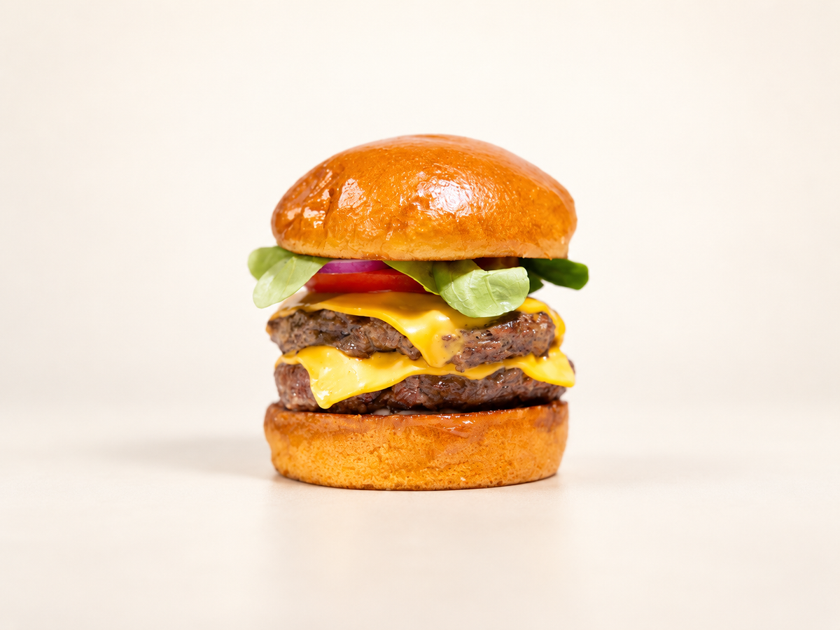 Double cheeseburger