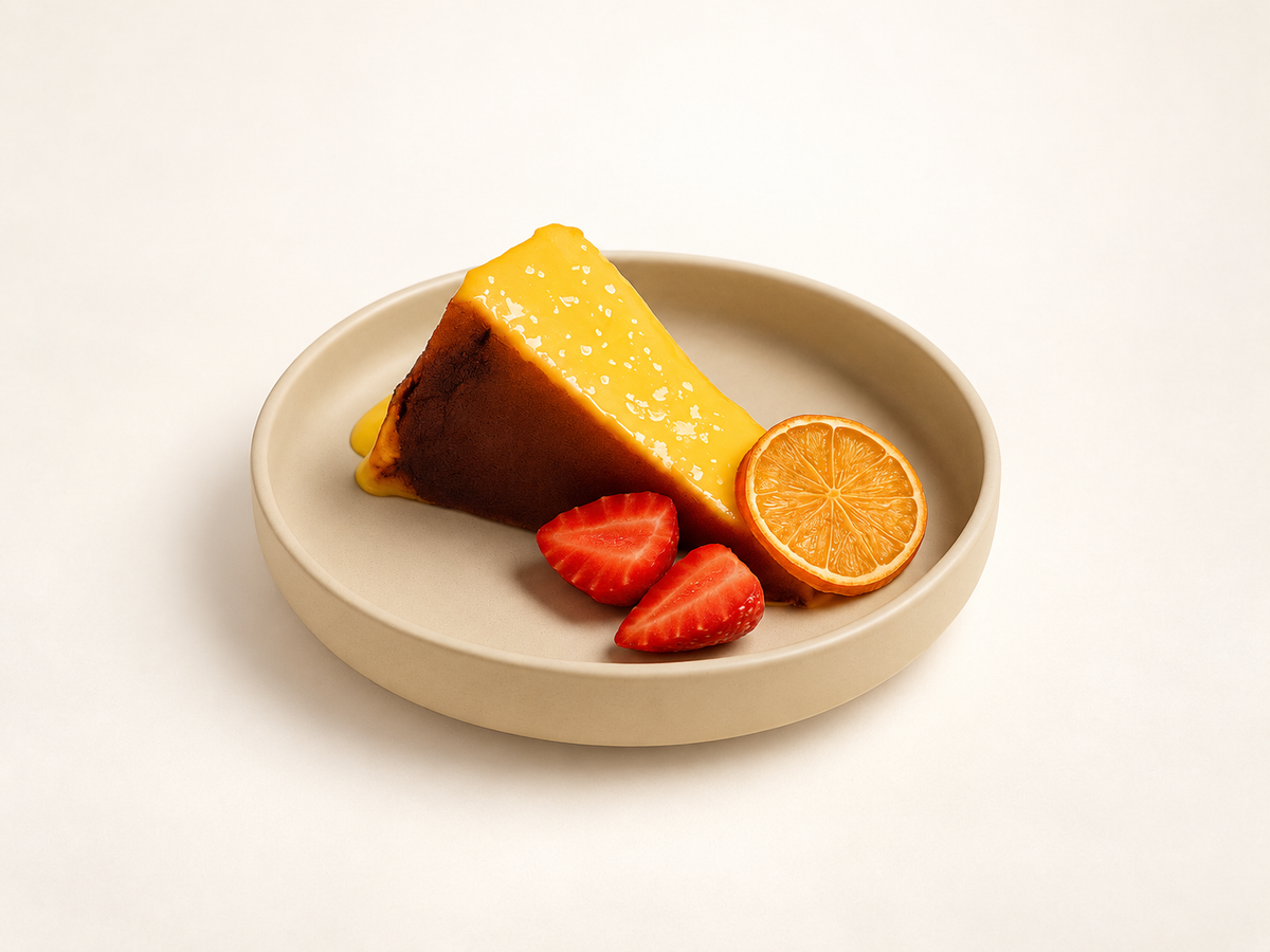 San Sebastián cheesecake, Mango