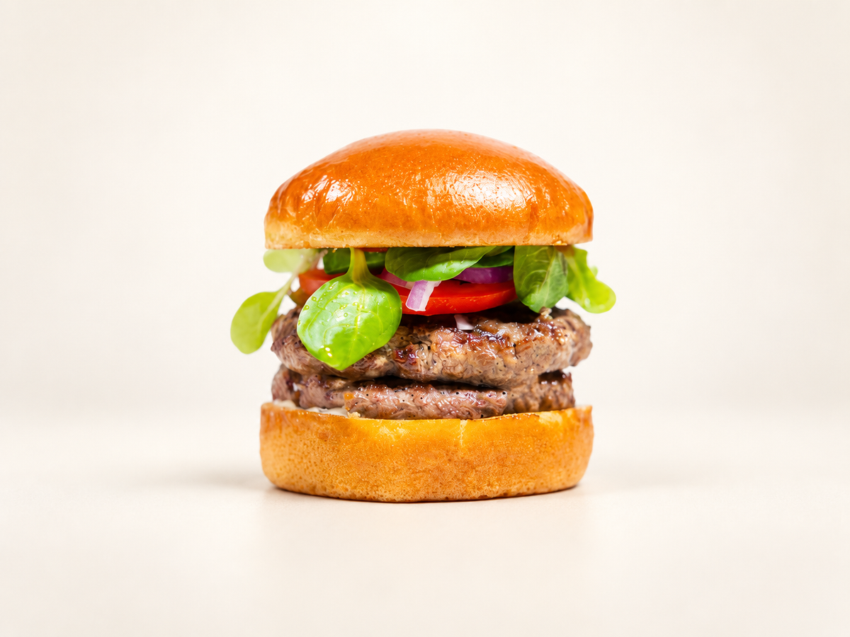 Double hamburger