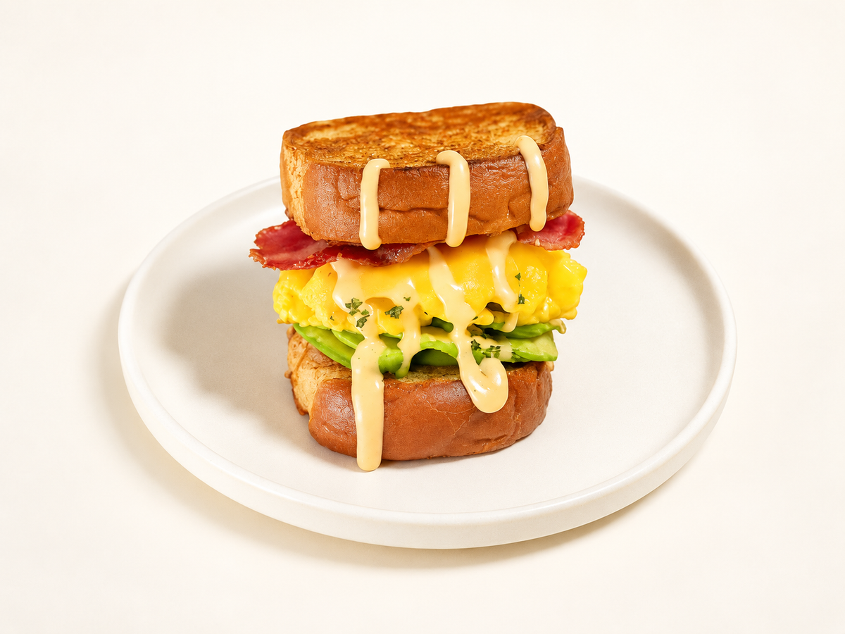 Beef bacon & avocado