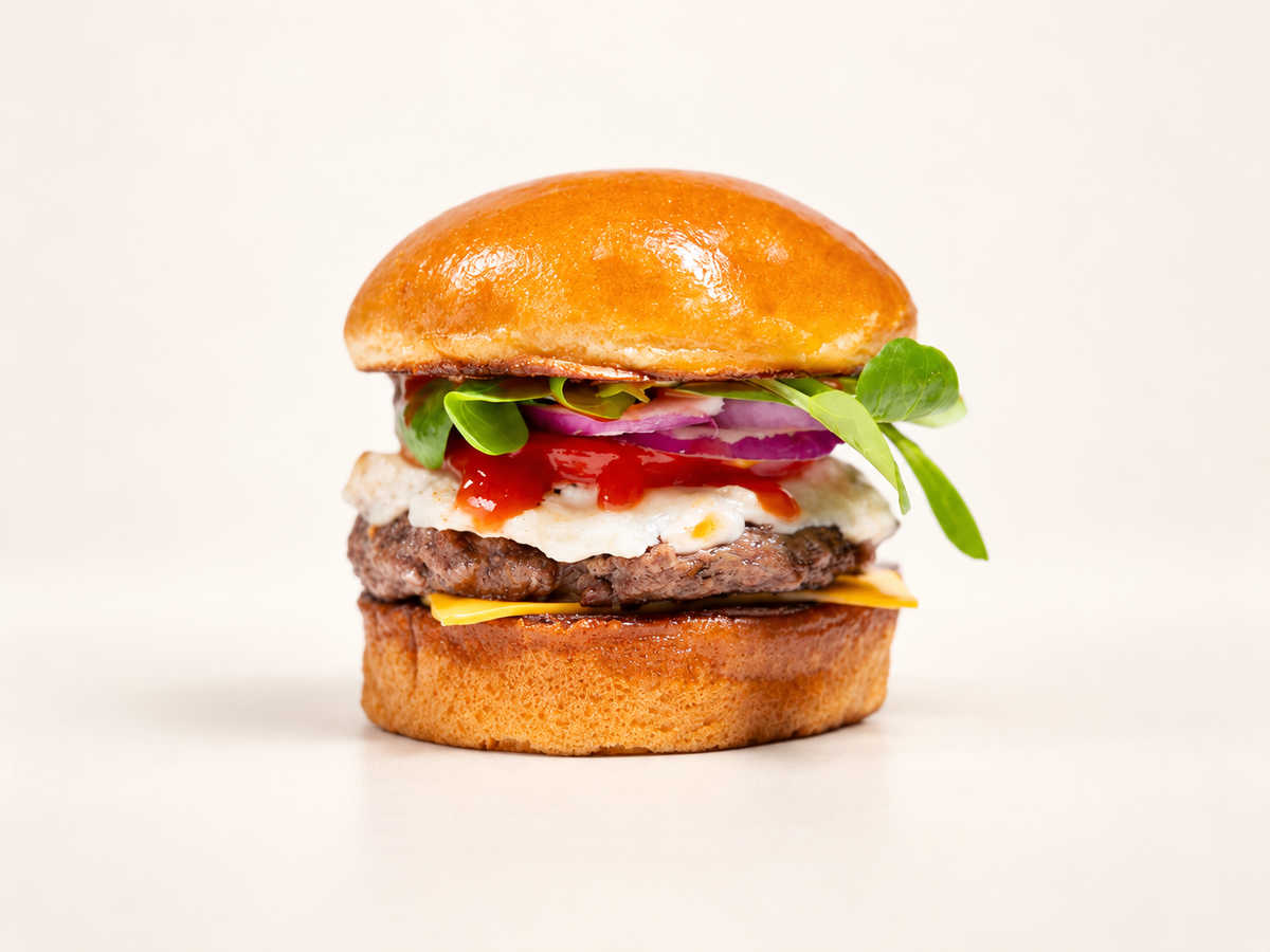 Gorgonzola burger