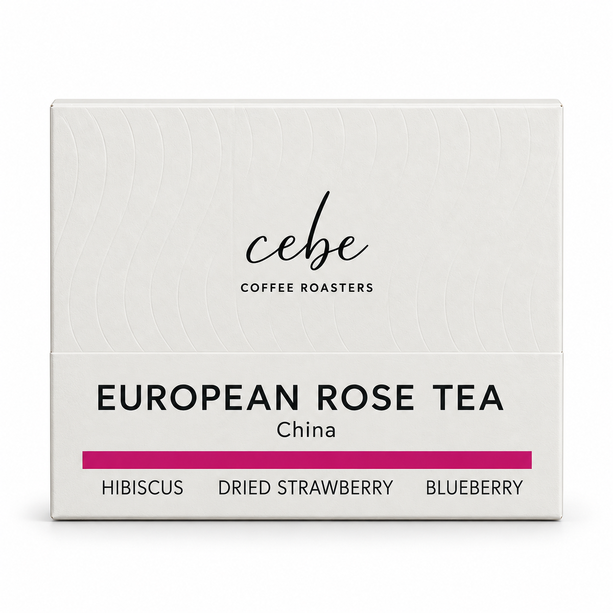 European Rose Tea · 100 g — CEBE packaging