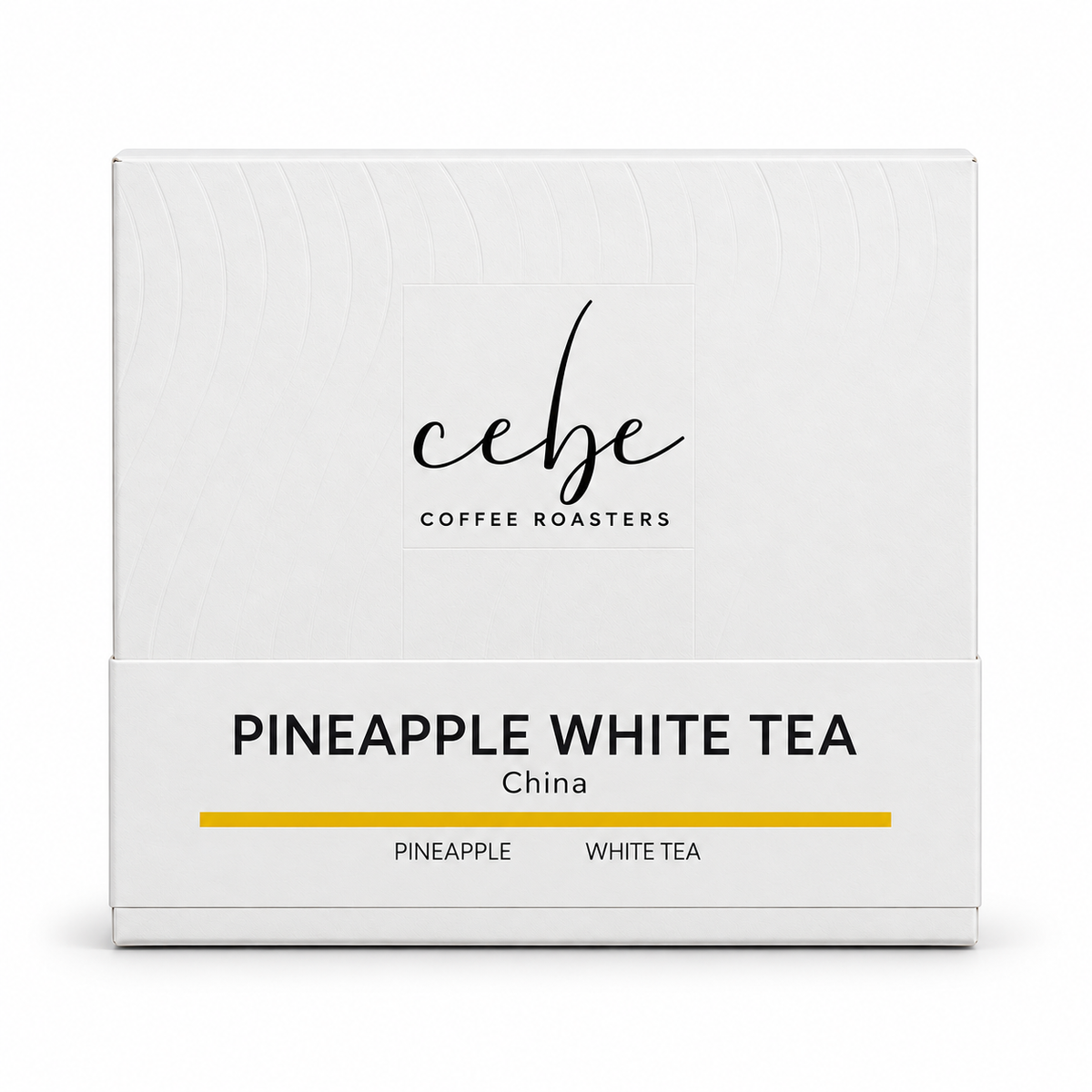 Pineapple White Tea · 100 g — CEBE packaging