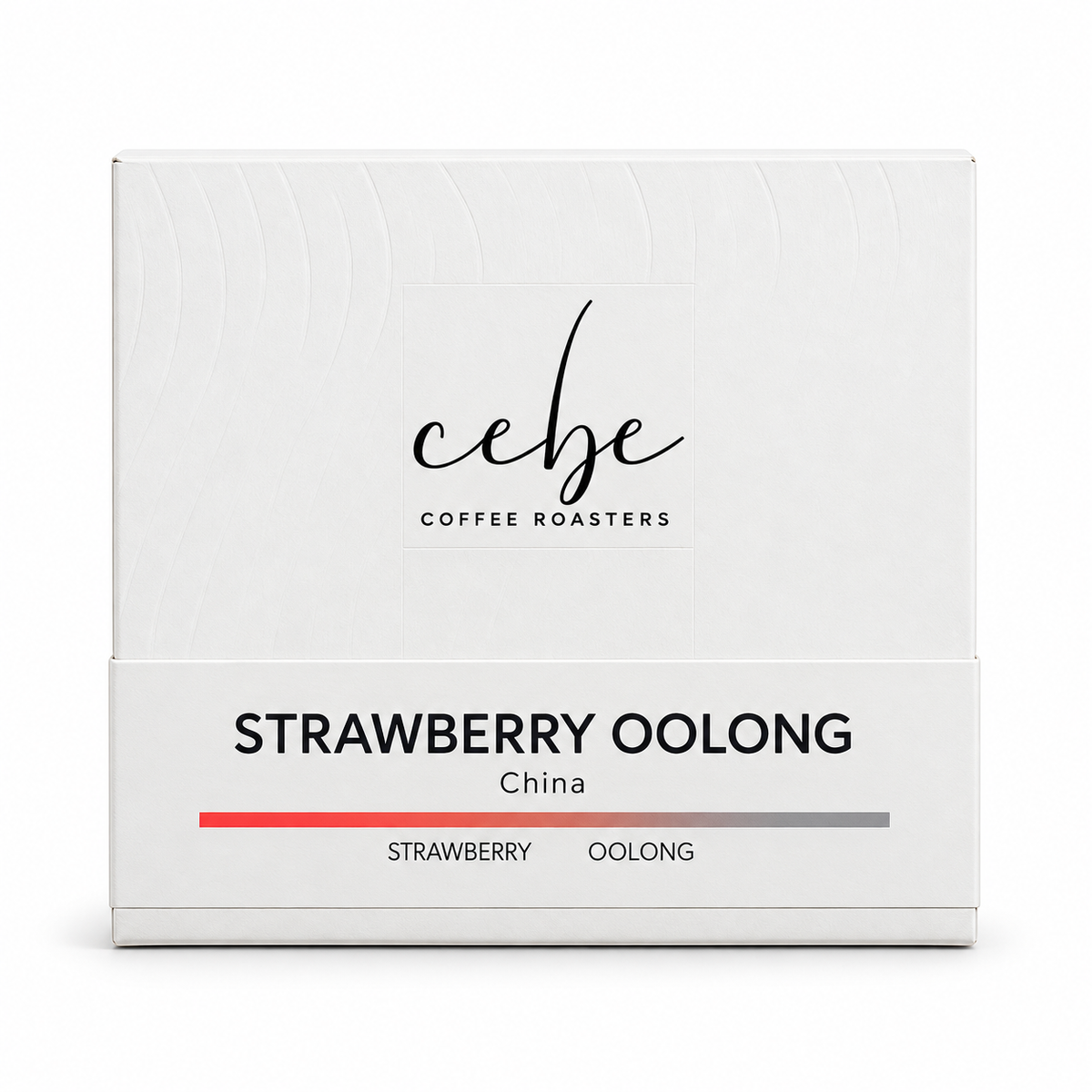 Strawberry Oolong · 100 g — CEBE packaging
