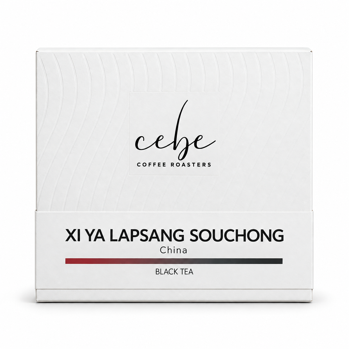Xi Ya Lapsang Souchong · 100 g — CEBE packaging