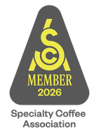CEBE Coffee Roasters, a company member of the Specialty Coffee Association.